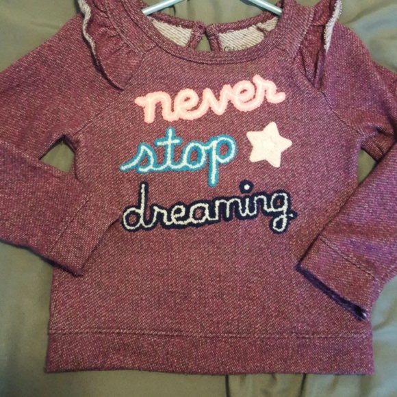 Toddler Girl Cat & Jack Sweatshirt - Picture 2 of 2